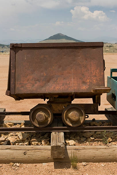 istock Old rusted ore cart, Central City, Colorado 172770239