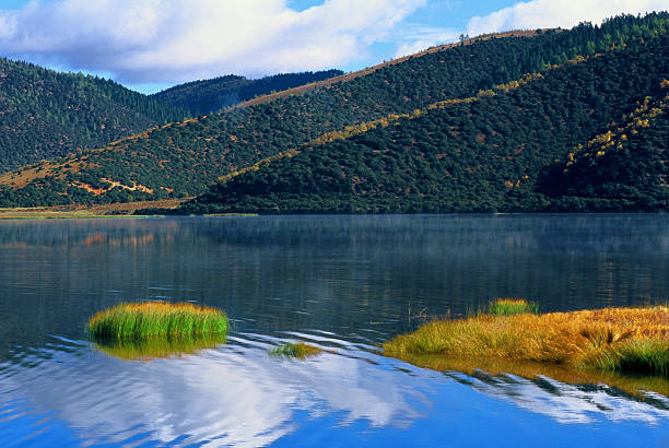 Cтоковое фото Шангри-Ла Озеро