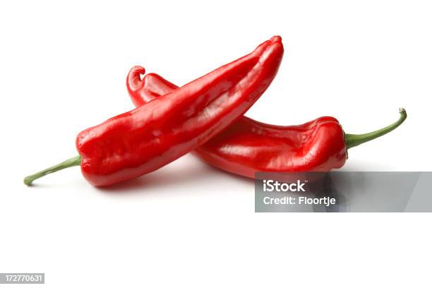 Gemüse Spitz Bell Pepper Stockfoto und mehr Bilder von Chili-Schote - Chili-Schote, Fotografie, Freisteller – Neutraler Hintergrund