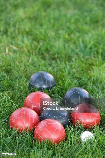 Bocce Ball Stock Photo - Download Image Now - Activity, Black Color, Bocce Ball
