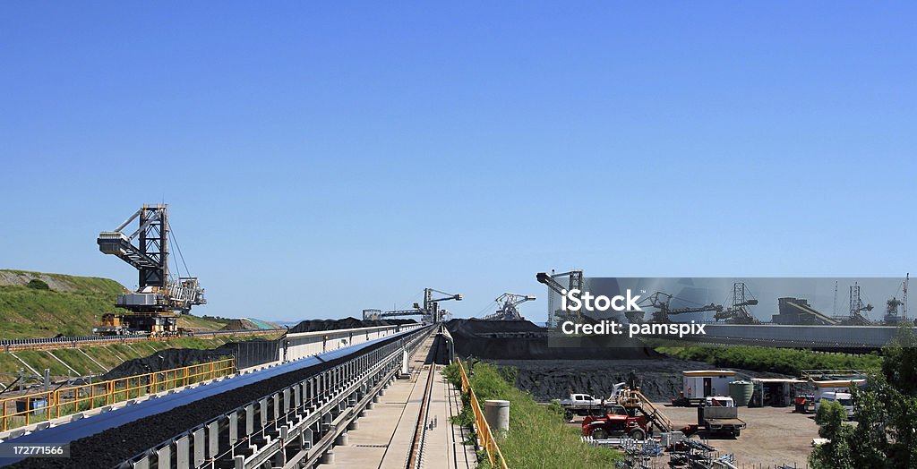 Coal Terminal Converyor Gürtel - Lizenzfrei Australien Stock-Foto