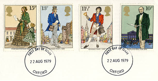 istock Old English Stamps 172772328