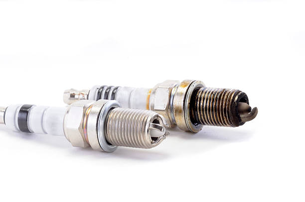 istock Pair of spak plugs. 172772482