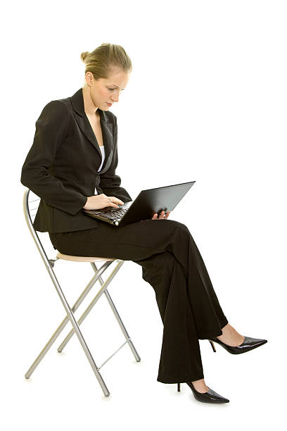 istock Businesswoman working isolated on white 172772858