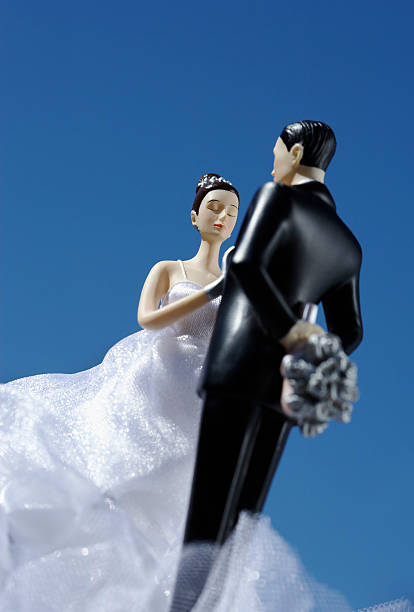 istock Bride and Groom figurine 172773215