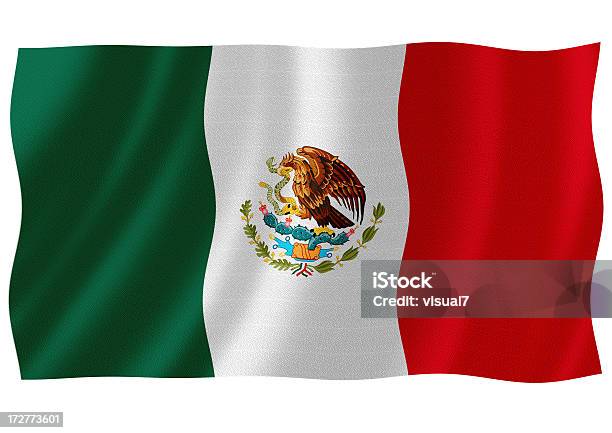 Mexikanische Flagge Stockfoto und mehr Bilder von Mexikanische Flagge - Mexikanische Flagge, Flagge, Mexiko