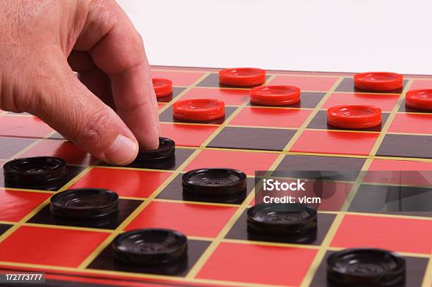 Make Your Move Stock Photo - Download Image Now - Checkers, Leisure Games, Activity