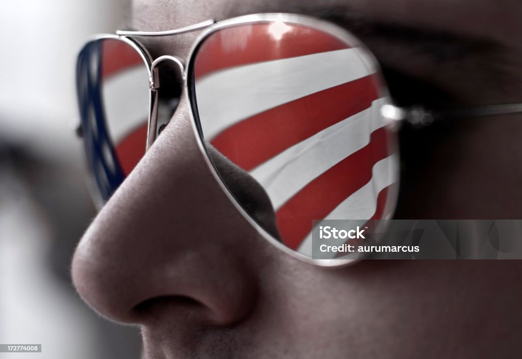 Il patriota - Foto stock royalty-free di Bandiera degli Stati Uniti