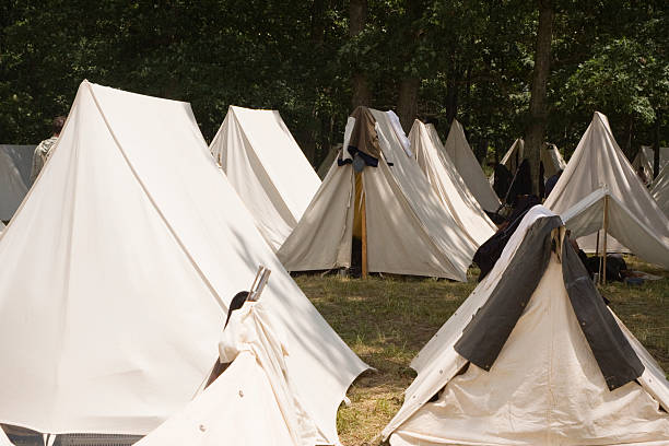 istock Tents at a Civil War Reenactment 172774571