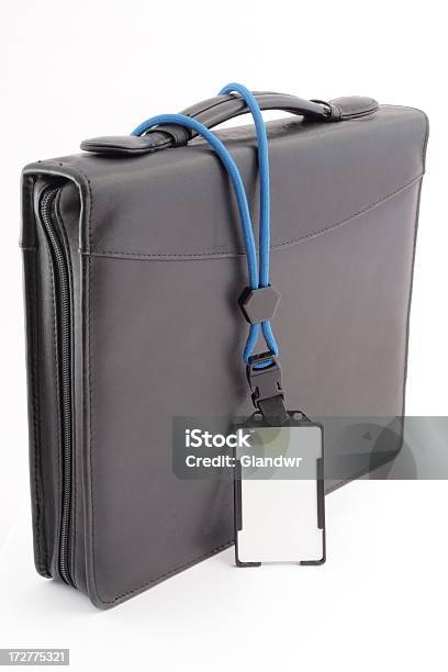 Bolsa De Ordenador Portátil Y Pase De Seguridad Foto de stock y más banco de imágenes de Abstracto - Abstracto, Carnet de identidad, Cordel acreditativo