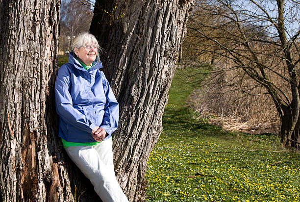 istock Relaxed senior woman 172775580