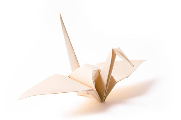 istock Paper crane - symbol of peace 172775696