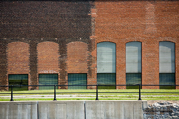 istock Old brick building exterior condo conversion, Montreal, Canada 172776308