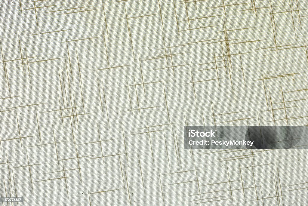 Gauzy Criss-Cross Full Frame Textured Background Light brown criss-cross pattern covers a textured gauzy fabric Abstract Stock Photo
