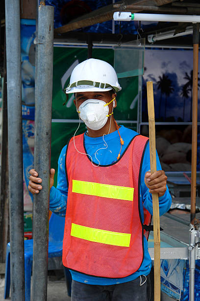 Street Worker stock photo