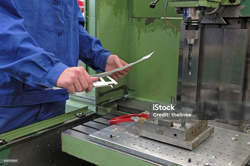 CNC 冶具掘削機 - 機械のロイヤリティフリーストックフォト