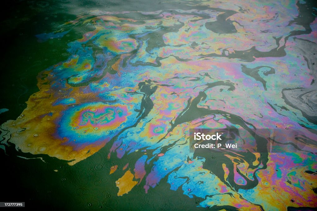 Naftowy Przysiek - Zbiór zdjęć royalty-free (Wyciek ropy naftowej)