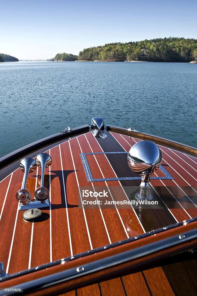 Vintage prędkość łodzi - Zbiór zdjęć royalty-free (Bez ludzi)