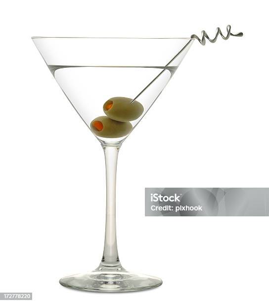 Photo libre de droit de Dry Martini banque d'images et plus d'images libres de droit de Alcool - Alcool, Aliments et boissons, Argent