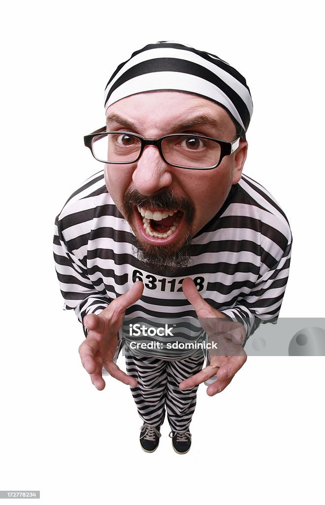 Angry prisionero - Foto de stock de Adulto libre de derechos