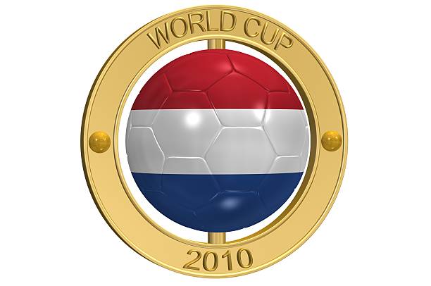 medallón de fútbol-nederlands - michigan football fotografías e imágenes de stock