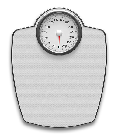 Weight scale.