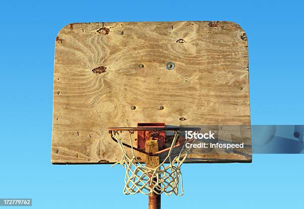 Canestro Da Pallacanestro - Fotografie stock e altre immagini di Canestro da pallacanestro - Canestro da pallacanestro, Legno, Ambientazione esterna