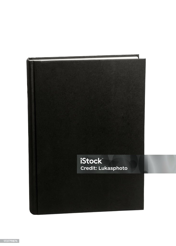 A blank black book cover isolated on white Black book isolated on a white background. Please see similar pictures from my portfolio: Book Cover Stock Photo