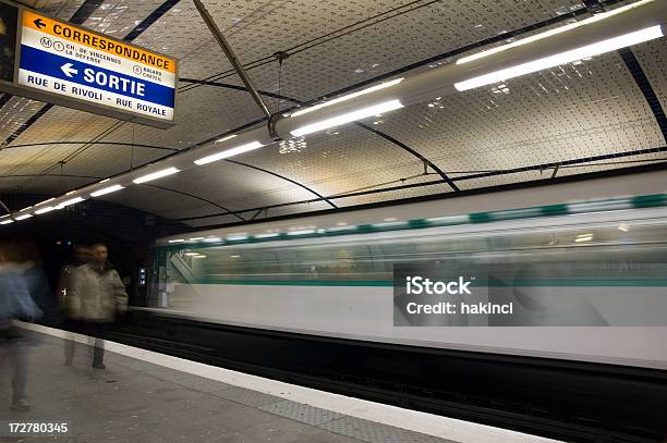 Metro Station Stock Photo - Download Image Now - Blurred Motion, Business Travel, Capital Cities