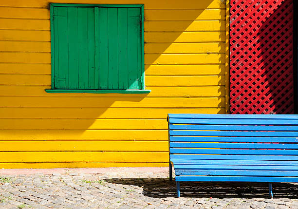 Colors in Caminito, La Boca, Buenos Aires, Argentina