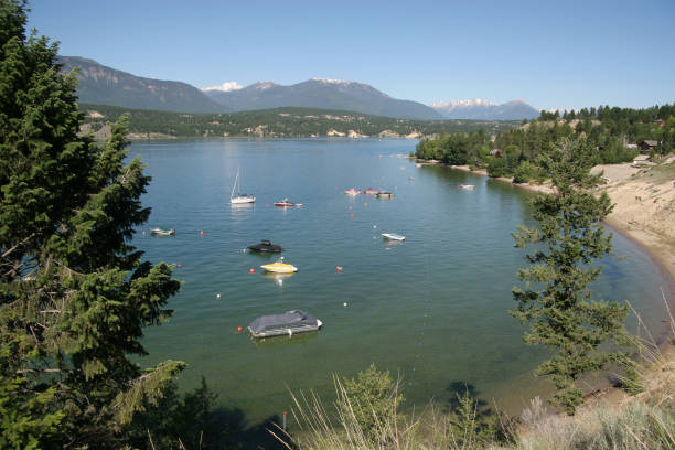 Popular area of hundreds of second homes.  East Kootneys British Columbia Canada.Three hours from Calgary Alberta.
