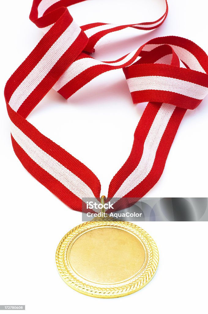 Medaglia d'oro - Foto stock royalty-free di Medaglia d'oro