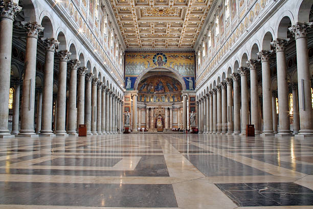 istock Basilica of Saint Paul in Rome - interiors 172780707