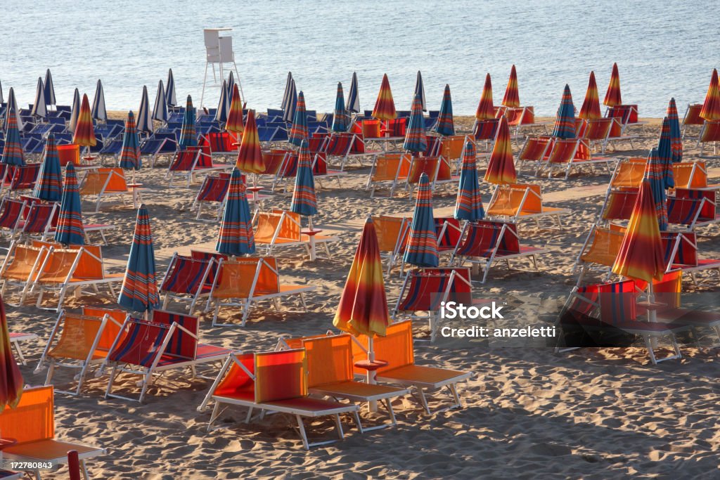 Spiaggia di Rimini - Foto stock royalty-free di Cattolica
