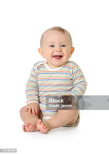 Small Happy Child Stock Photo - Download Image Now - 6-11 Months, Babies Only, Baby - Human Age
