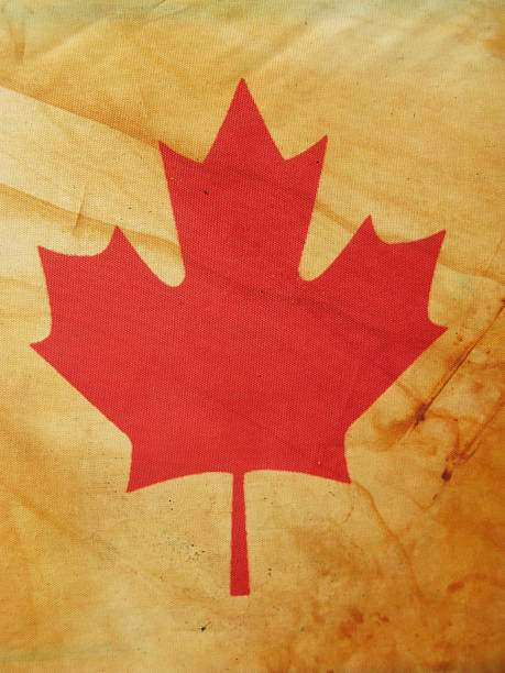 istock Grunge Canadian flag detail 172781202