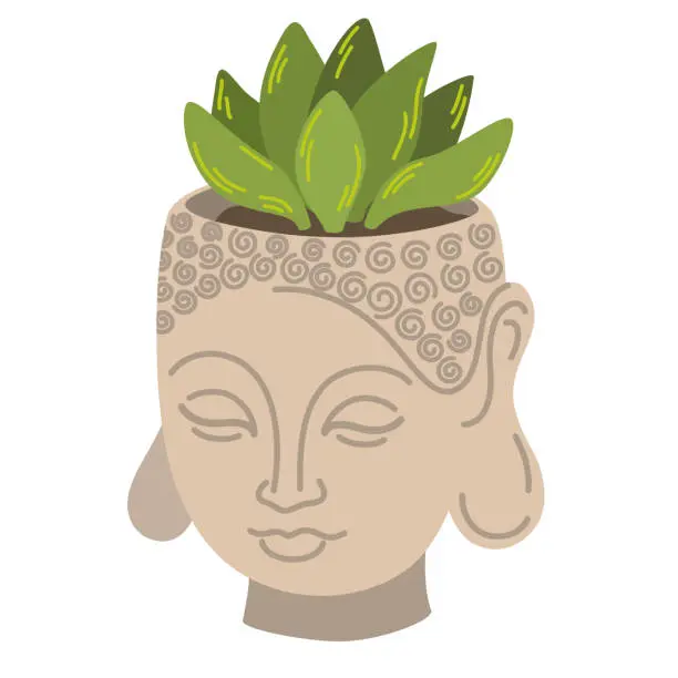 Vector illustration of 0997_buddha