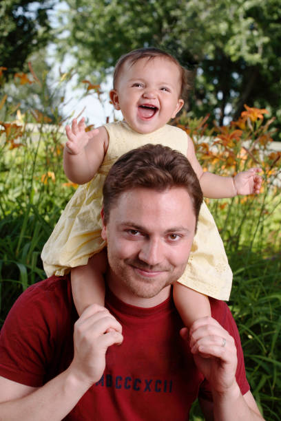 istock Father carrying daughter on shoulders 172781734