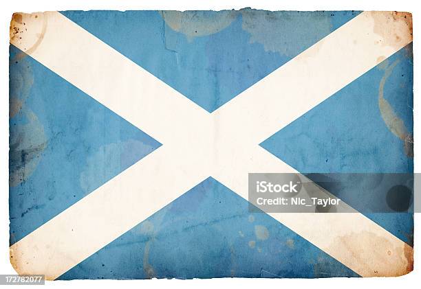Bandera Escocesa Xxxl Foto de stock y más banco de imágenes de Abstracto - Abstracto, Anticuado, Antigualla