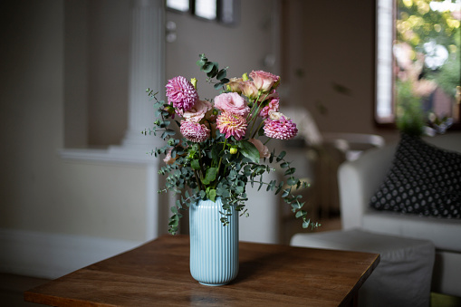 Dahlia, Flower, Bouquet, Home interior