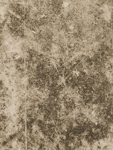 abstract grunge style brown rust on corroded metal surface stock photo