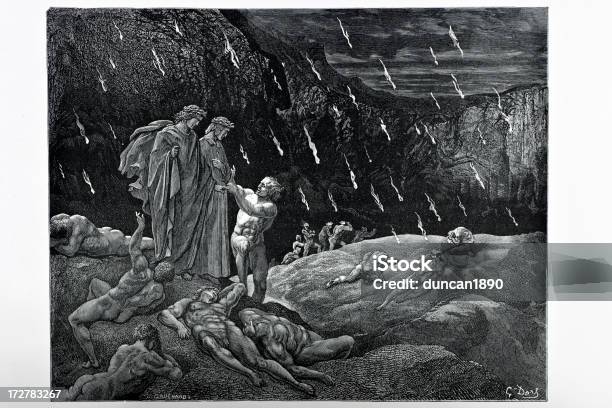 Dantes Inferno Stock Illustration - Download Image Now - Dante - Italian  Poet, Hell, Inferno - iStock