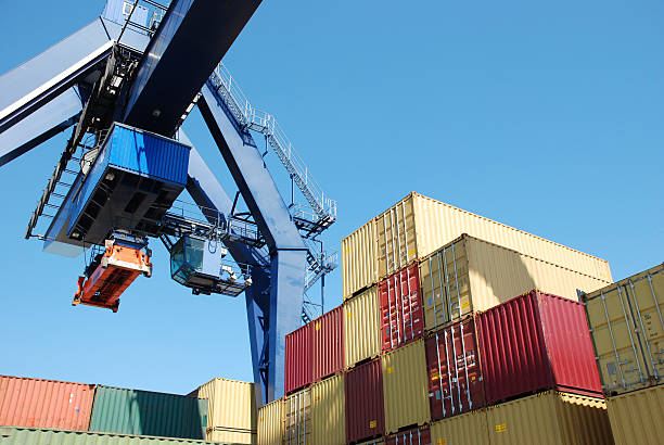 istock Shipping of containers 172783421