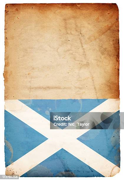 Foto de Bandeira Da Escócia Xxxl e mais fotos de stock de Abstrato - Abstrato, Antigo, Antiguidade