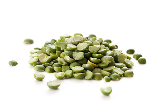Split peas stock photo