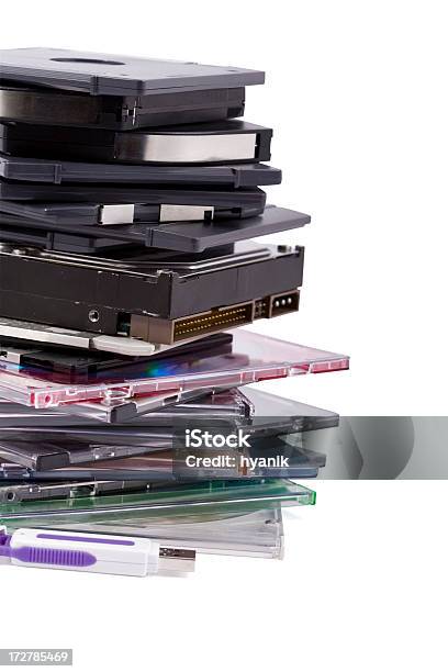 Stack Di Storage - Fotografie stock e altre immagini di Archivio - Archivio, Attrezzatura informatica, Backup