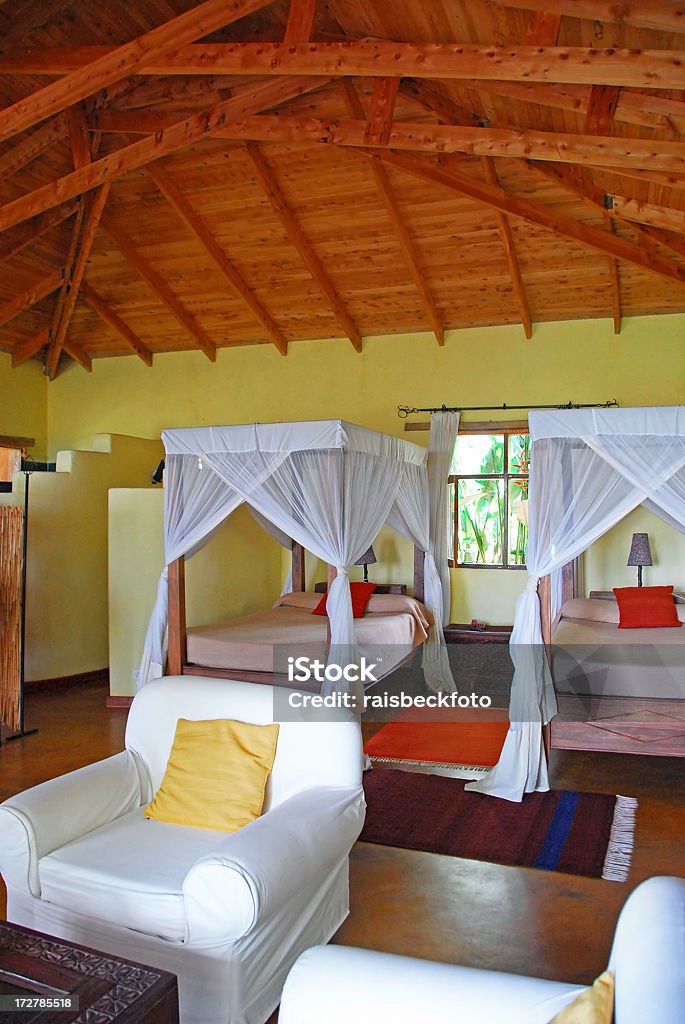 Rustique chambre d'hôtel en Tanzanie - Photo de Afrique libre de droits