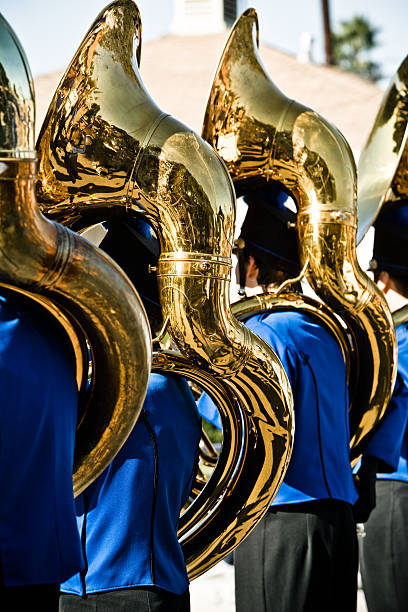 istock marching band with tubas (close up) 172785589