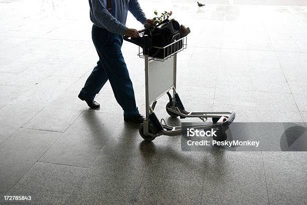 Travel Cart Silhouette Stock Photo - Download Image Now - Activity, Adventure, Back Lit