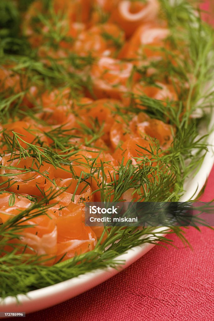 Rouleaux de saumon - Photo de Aliment libre de droits